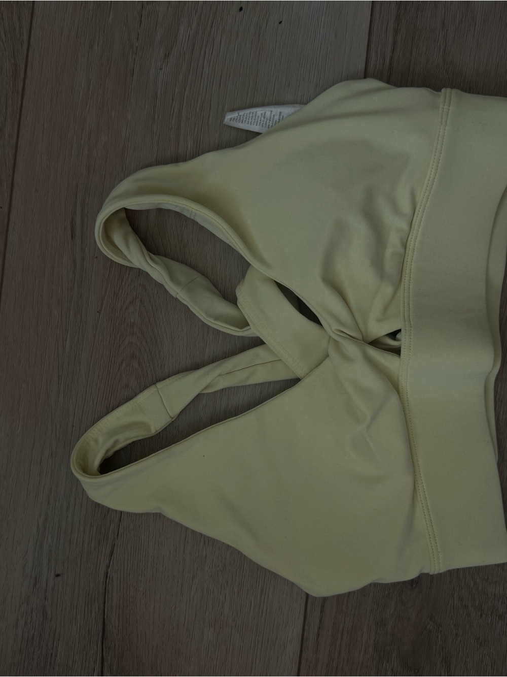 Fabletics Yellow Sports Bra